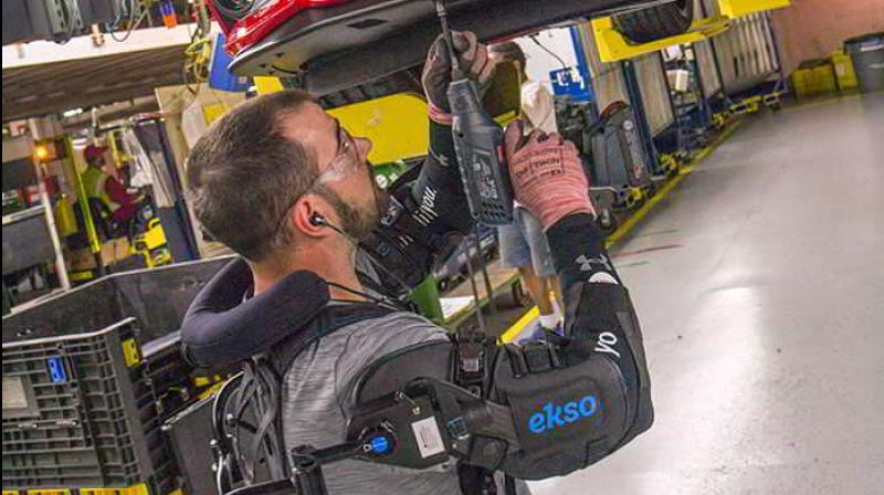 Ford tests exoskeleton