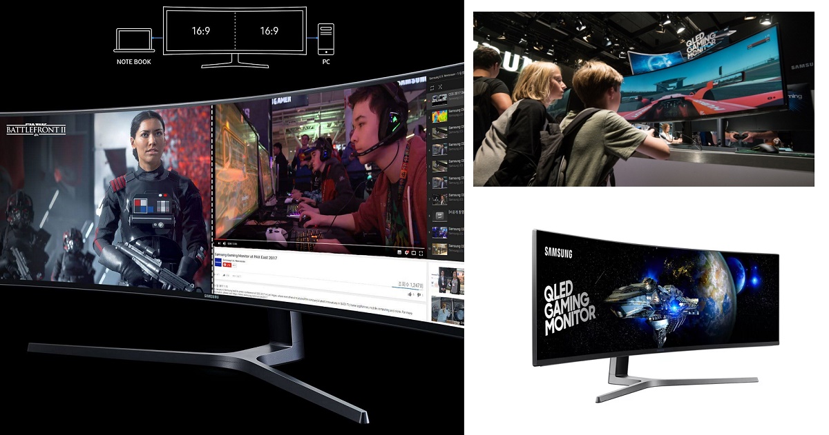 Samsung QLED gaming monitor